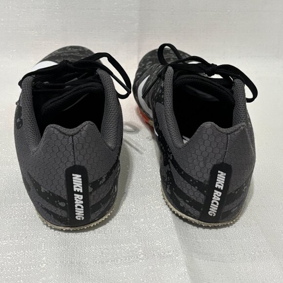 Nike Zoom Rival S 907565-008 Black Gray Paint Splatter Women's 8.5 Racing Cleats - Picture 6 of 16